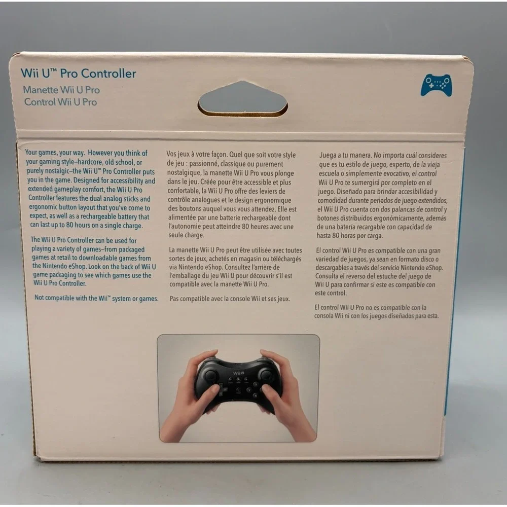 Nintendo Wii U Pro Controller - Sealed